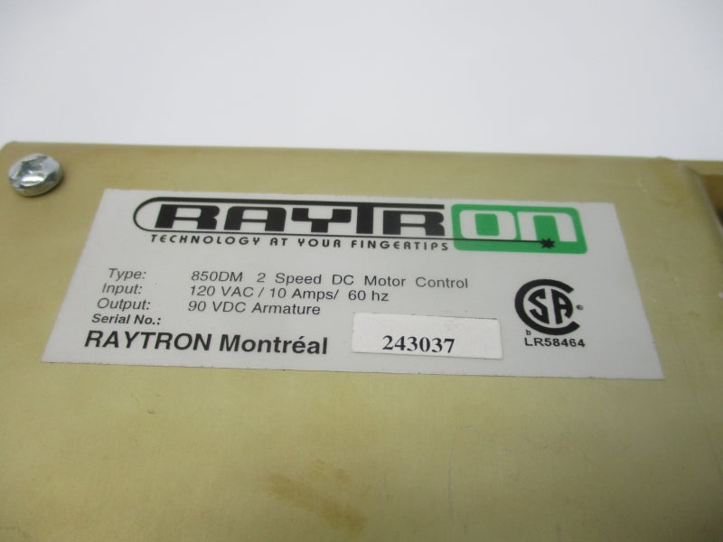 RAYTRON 850DM 120VAC 10A UNMP