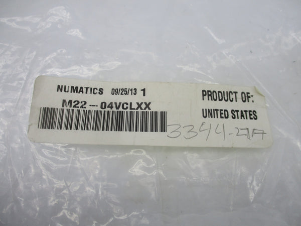 NUMATICS M22-04VCLXX NSNP