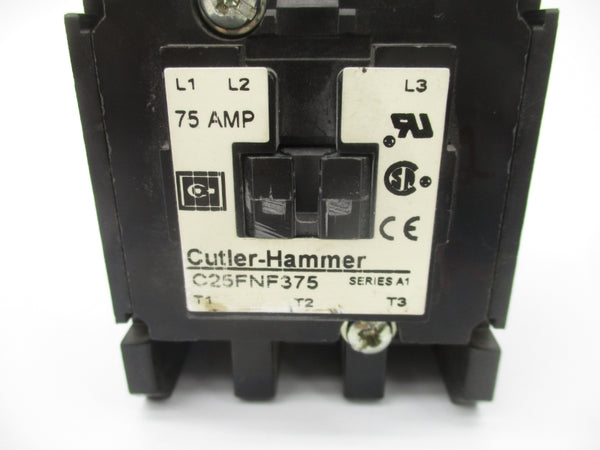 CUTLER HAMMER C25FNF375 SER. A1 104-120V UNMP