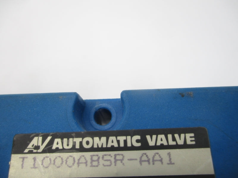 AUTOMATIC VALVE T1000ABSR-AA1 110/120V 150PSI UNMP