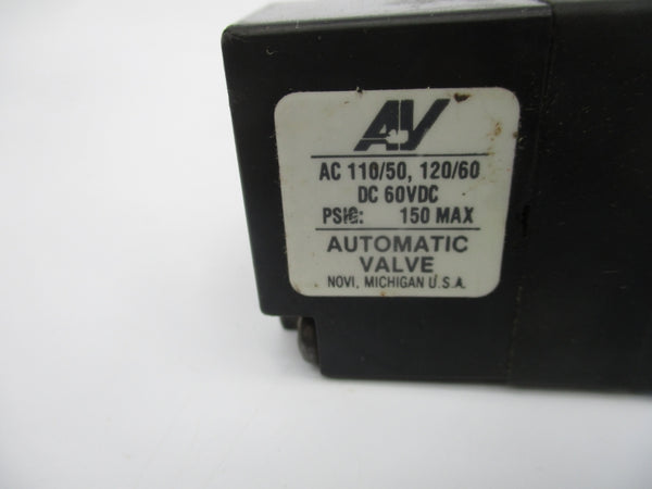 AUTOMATIC VALVE T1000ABSR-AA1 110/120V 150PSI UNMP