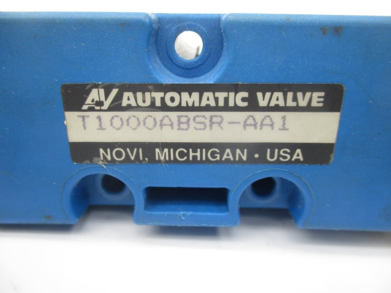 AUTOMATIC VALVE T1000ABSR-AA1 110/120V 150PSI UNMP