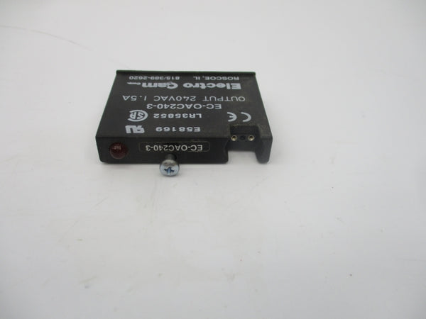 ELECTRO CAM EC-OAC240-3 240VAC 1.5A (AS PICTURED) UNMP
