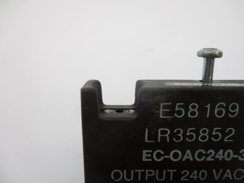 ELECTRO CAM EC-OAC240-3 240VAC 1.5A (AS PICTURED) UNMP