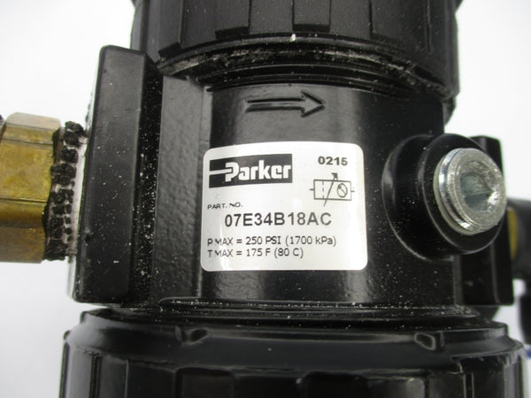 PARKER 07E34B18AC 250PSI UNMP