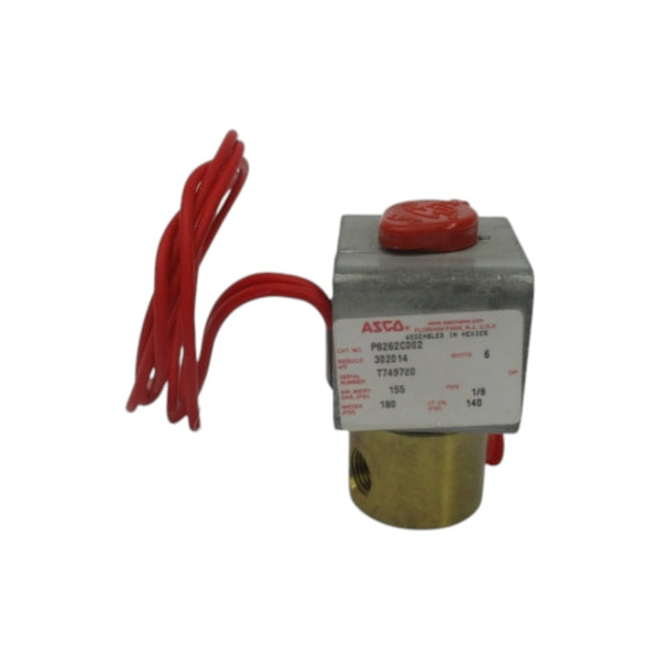 ASCO P8262C002 110/120V 140-180PSI 1/8" UNMP