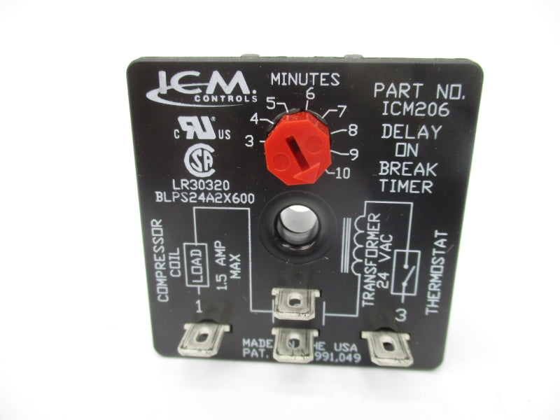 ICM CONTROLS ICM206 24VAC UNMP
