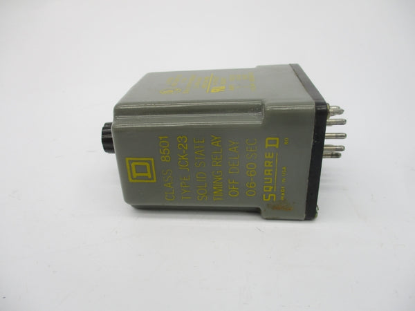 SQUARE D 8501JCK-23 120VAC 0.6-60S UNMP