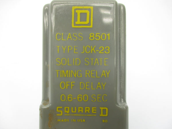 SQUARE D 8501JCK-23 120VAC 0.6-60S UNMP