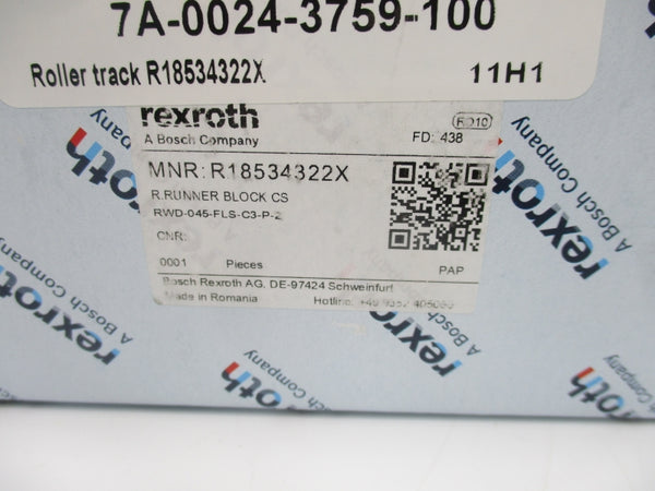 REXROTH R18534322X RWD-045-FLS-C3-P-2 NSMP