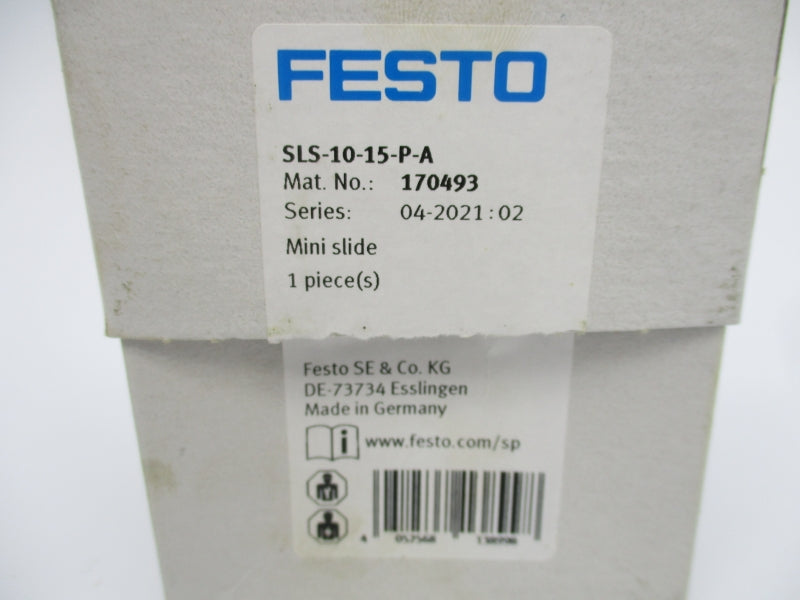 FESTO SLS-10-15-P-A 170493 NSMP