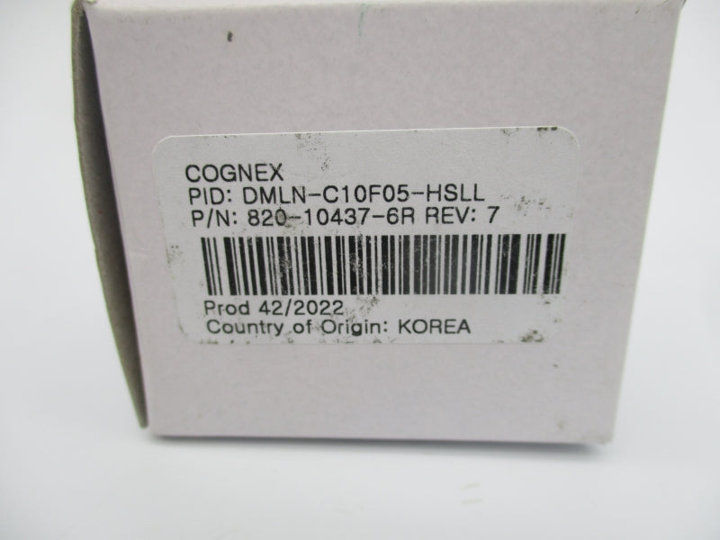 COGNEX DMLN-C10F05-HSLL 820-10437-6R REV. 7 NSMP