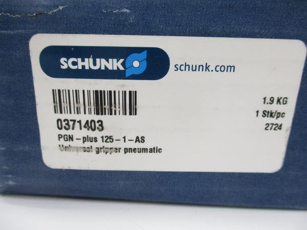 SCHUNK PGN-PLUS 125-1-AS 0371403 NSMP
