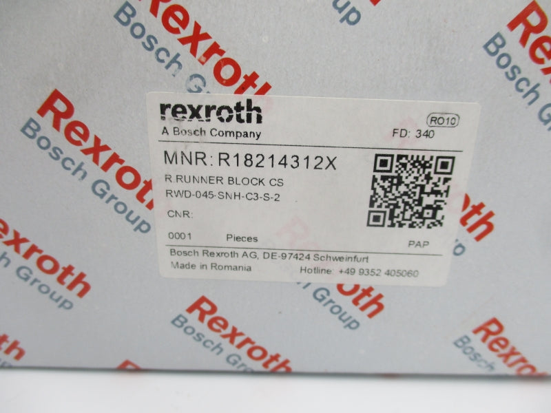 REXROTH RWD-045-SNH-C3-S-2 R18214312X NSMP