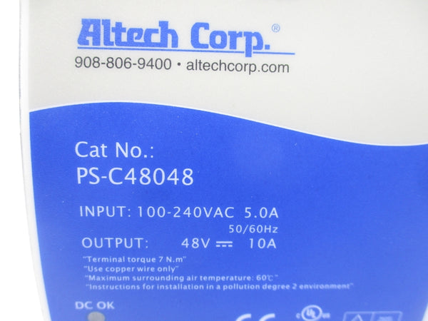 ALTECH PS-C48048 100-240VAC 5A NSMP