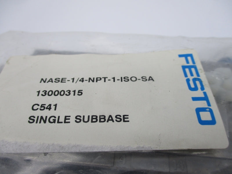 FESTO NASE-1/4-NPT-1-ISO-SA 13000315 NSMP