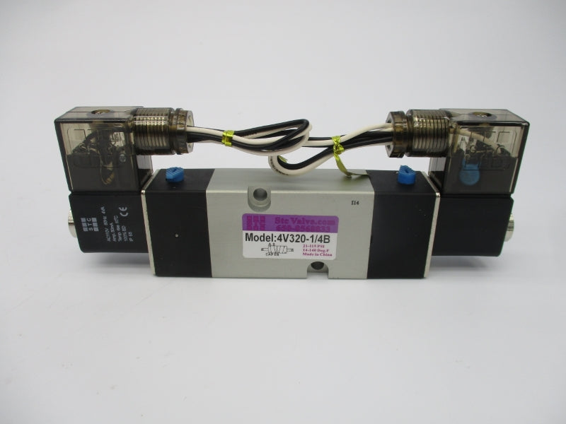 STC VALVE 4V320-1/4B 110VAC 21-115PSI NSMP