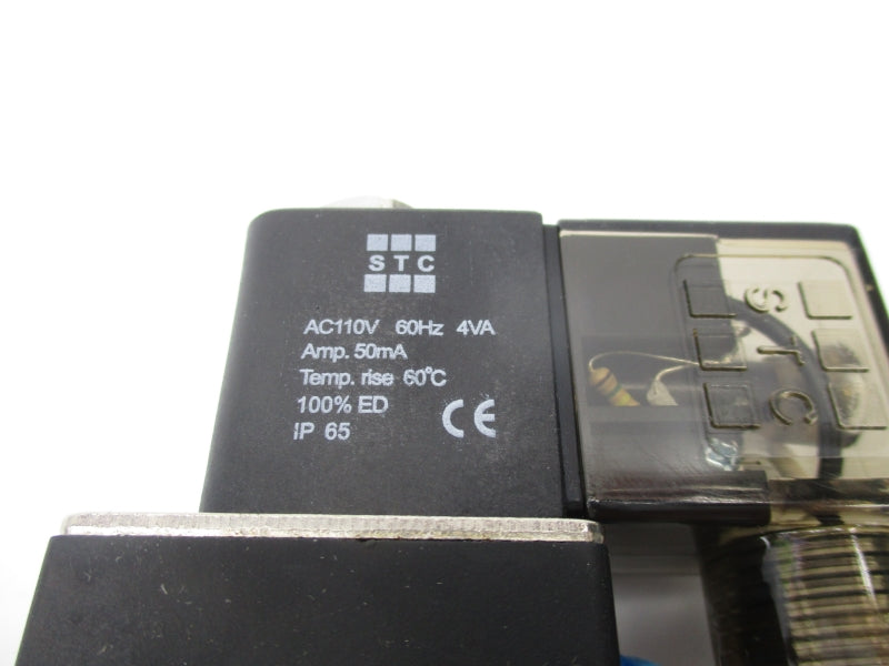STC VALVE 4V320-1/4B 110VAC 21-115PSI NSMP