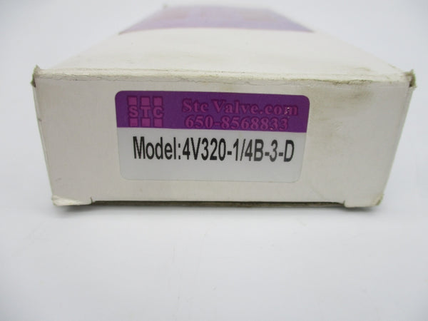 STC VALVE 4V320-1/4B 110VAC 21-115PSI NSMP