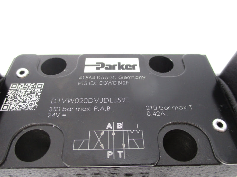 PARKER D1VW020DVJDLJ5 24V 0.42A NSMP