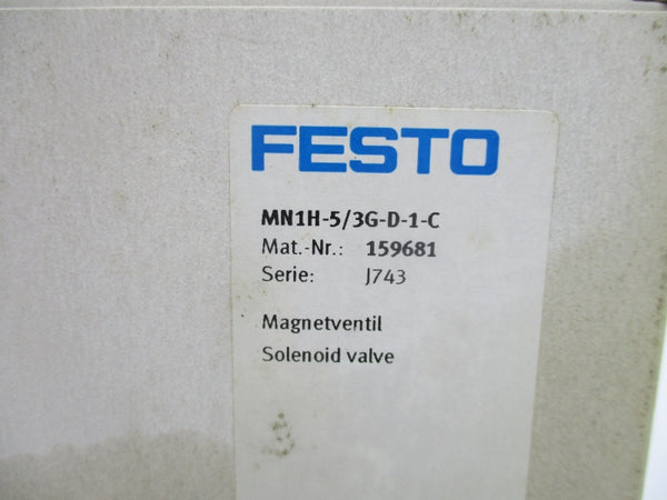 FESTO MN1H-5/3G-D-1-C 159681 40-145PSI NSMP