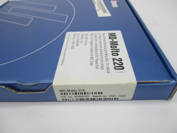 STRUERS 40800187 MD-MOLTO 220 NSFS