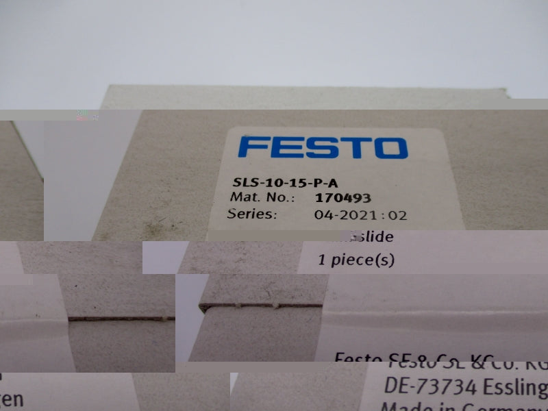 FESTO SLS-10-15-P-A 170493 NSFS