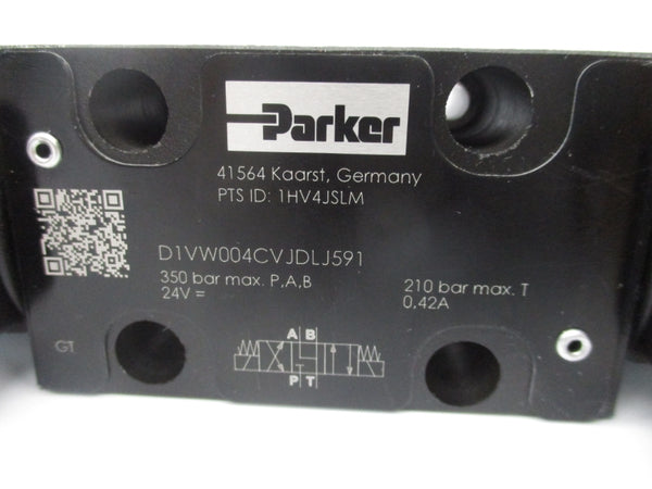 PARKER D1VW004CVJDLJ5 D1VW004CVJDLJ591 24VDC 0.42A NSMP