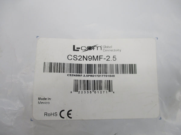 L-COM CS2N9MF-2.5 NSMP