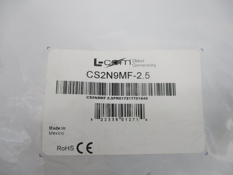 L-COM CS2N9MF-2.5 NSMP