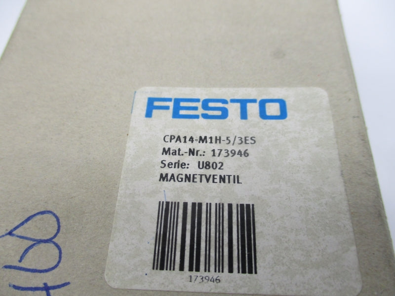 FESTO CPA14-M1H-5/3ES 173946 21VDC NSMP