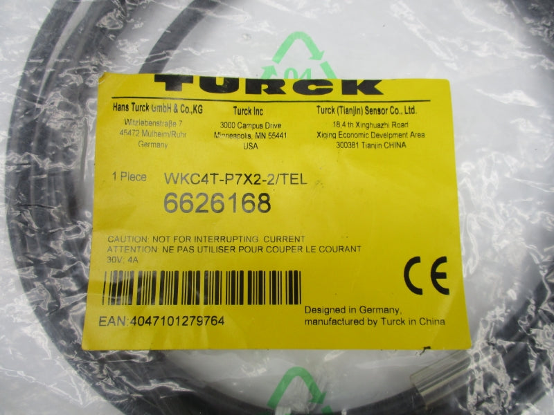 TURCK WKC4T-P7X2-2/TEL 6626168 NSMP