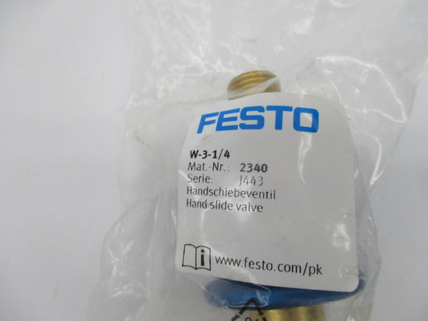FESTO W-3-1/4 2340 NSMP