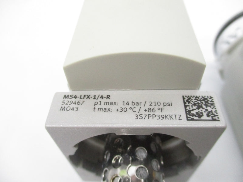 FESTO MS4-LFX-1/4-R 529467 210PSI NSNP