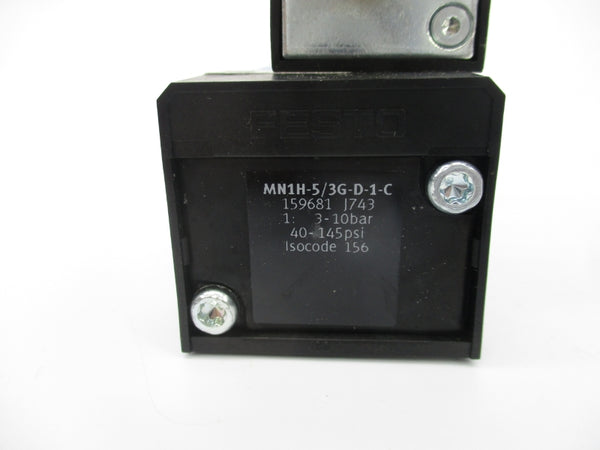 FESTO MN1H-5/3G-D-1-C 159681 40-145PSI NSNP