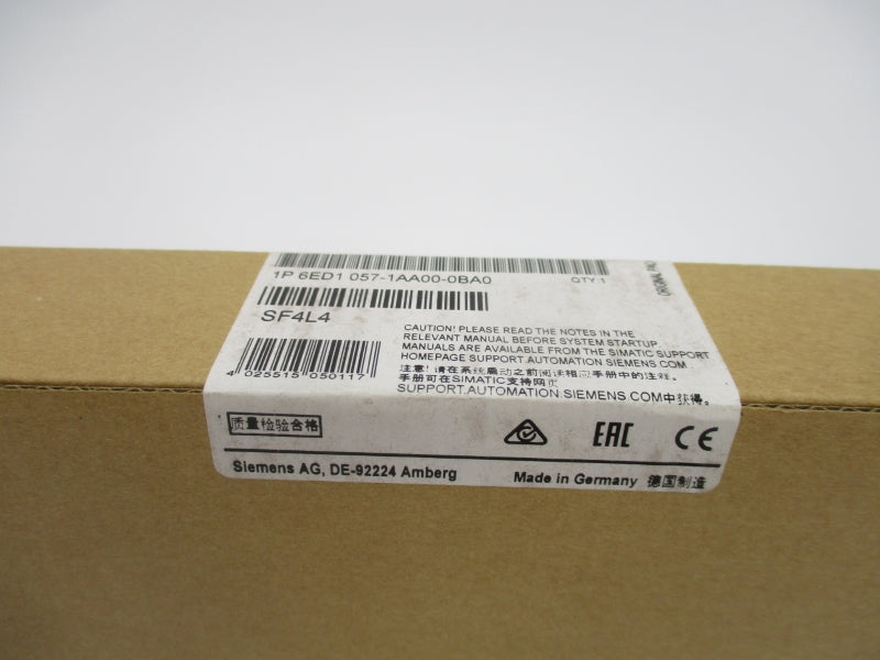 SIEMENS 6ED1 057-1AA00-0BA0 NSFS