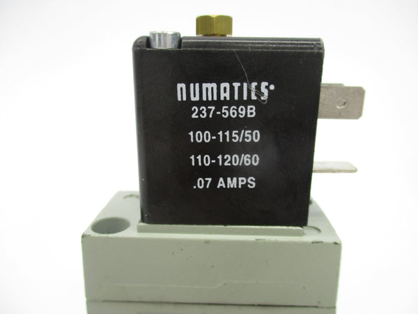 NUMATICS L22BA4520 110-120V 0.07A 14.5-145PSI UNMP