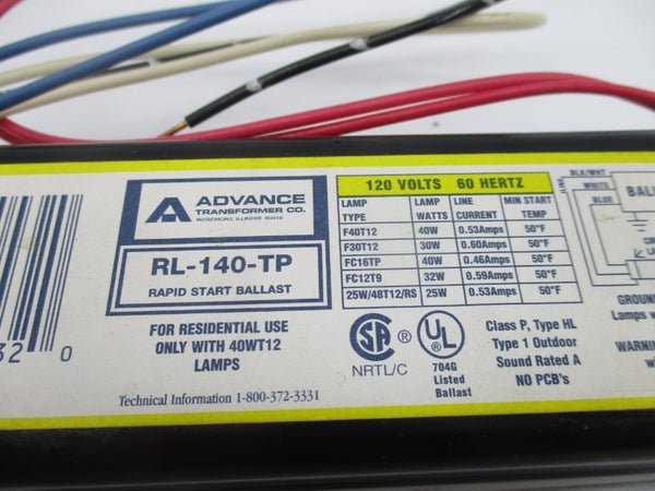 ADVANCE RL-140-TP NSMP