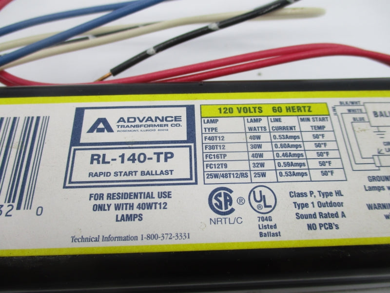 ADVANCE RL-140-TP NSMP