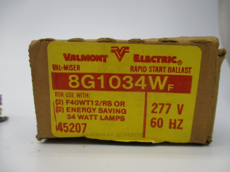 VALMONT 8G1034WF 277V 0.27-0.32A NSMP