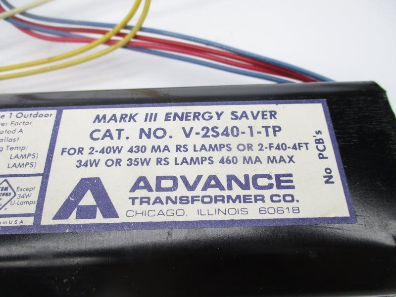 ADVANCE V-2S40-1-TP 277V NSMP