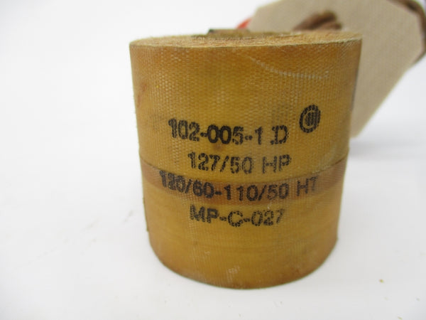 ASCO 102-005-1-D MP-C-027 110/120V NSMP