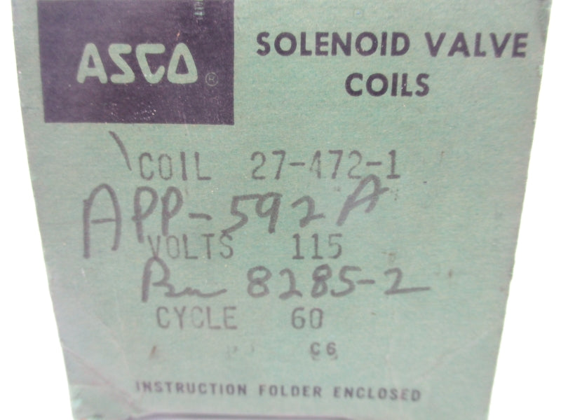 ASCO 27-472-1 115V NSMP