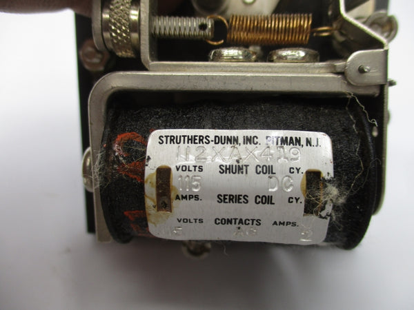 STRUTHERS-DUNN 112XAX419 115VDC NSMP