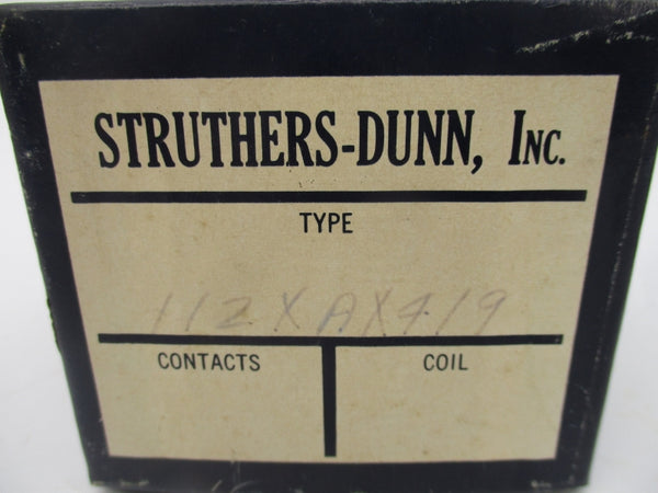 STRUTHERS-DUNN 112XAX419 115VDC NSMP