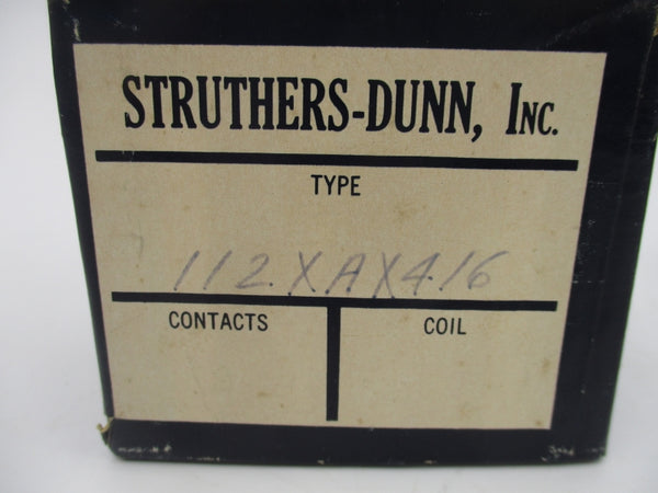 STRUTHERS-DUNN 112XAX416 115VAC NSMP