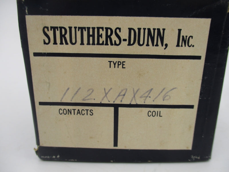 STRUTHERS-DUNN 112XAX416 115VAC NSMP