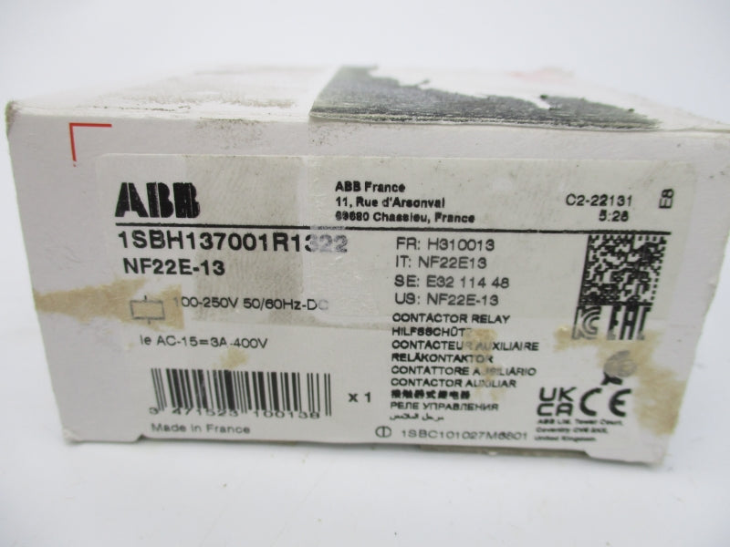 ABB 1SBH137001R1322 NF22E-13 100-250VAC/DC NSMP