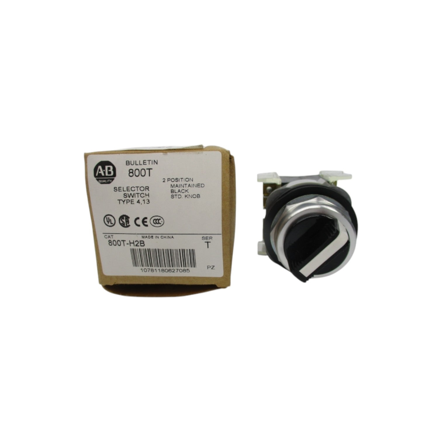 ALLEN BRADLEY 800T-H2B SER. T 600V (BR/WH) NSMP