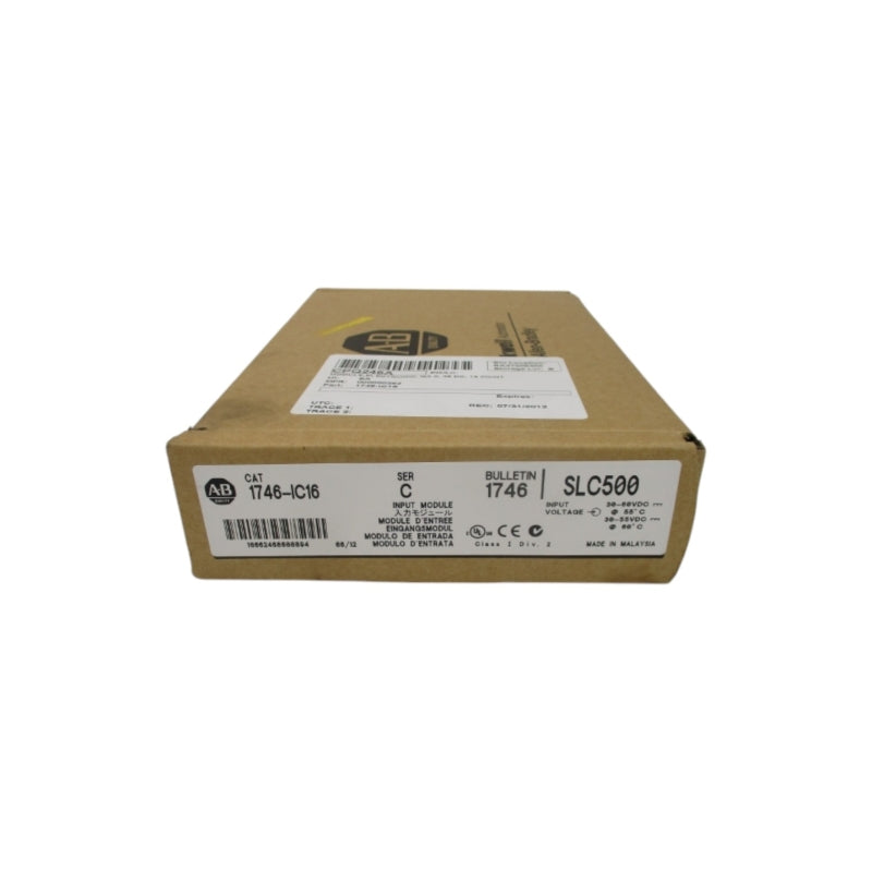 ALLEN BRADLEY 1746-IC16 SER. C 30-60VDC DATE: 2012 NSFS
